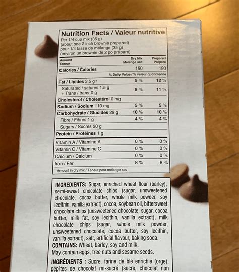 How many calories are in chocolate brownie with m & m's - calories, carbs, nutrition