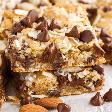 How many calories are in chocolate chip coconut walnut bar - calories, carbs, nutrition