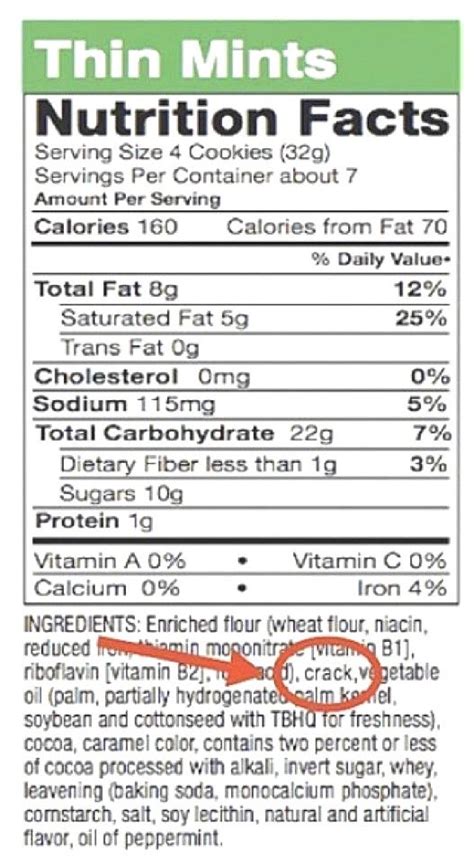 How many calories are in chocolate mint cookies - calories, carbs, nutrition