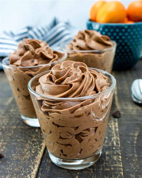 How many calories are in chocolate mousse 4 oz - calories, carbs, nutrition