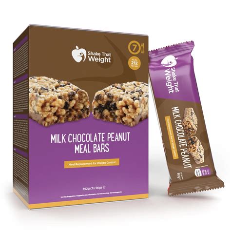 How many calories are in chocolate peanut meal bar - calories, carbs, nutrition