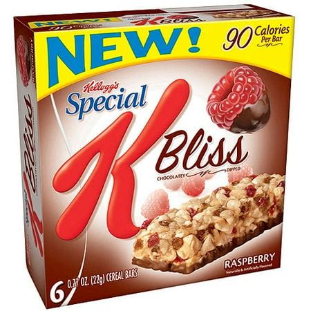 How many calories are in chocolate raspberry cereal bar - calories, carbs, nutrition