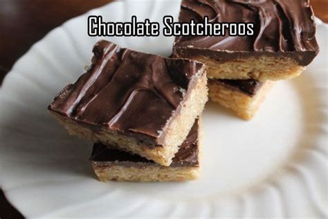 How many calories are in chocolate scotcheroos - calories, carbs, nutrition