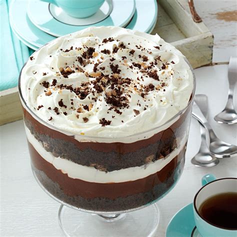 How many calories are in chocolate trifle - calories, carbs, nutrition