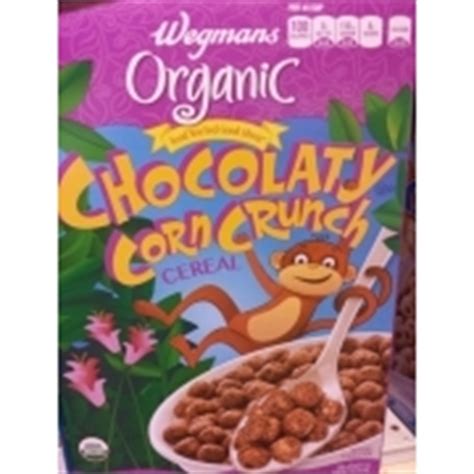 How many calories are in chocolaty corn crunch cereal - calories, carbs, nutrition