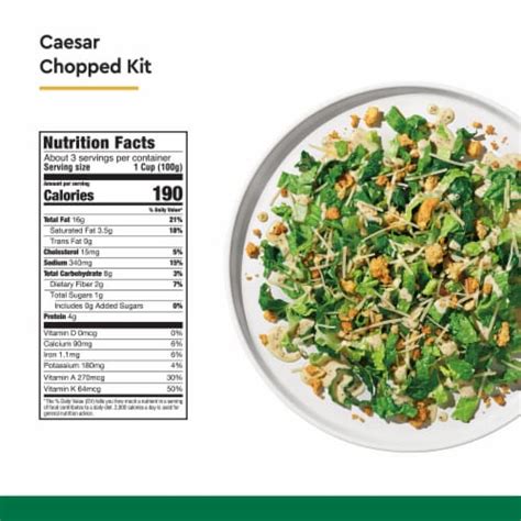 How many calories are in chop chop salad - calories, carbs, nutrition