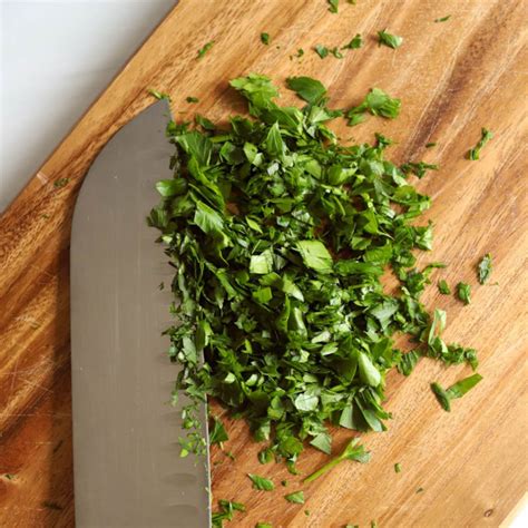 How many calories are in chopped fresh parsley - calories, carbs, nutrition