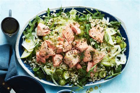 How many calories are in cider salmon salad - calories, carbs, nutrition