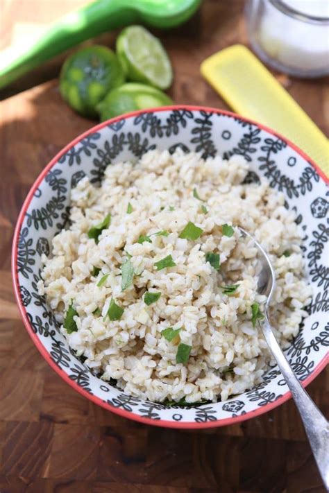 How many calories are in cilantro lime brown rice-occ - calories, carbs, nutrition