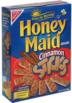 How many calories are in cinnamon graham sticks - calories, carbs, nutrition