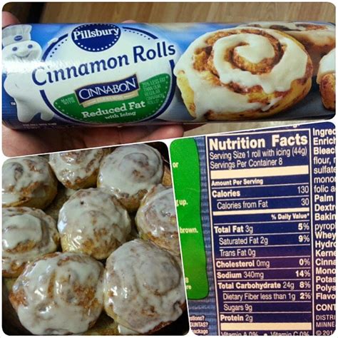 How many calories are in cinnamon roll - calories, carbs, nutrition