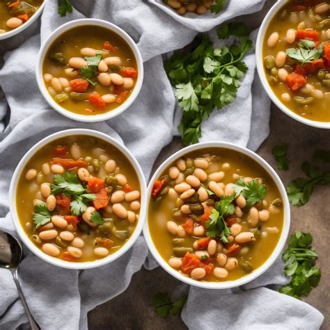 How many calories are in citrus bean soup - calories, carbs, nutrition