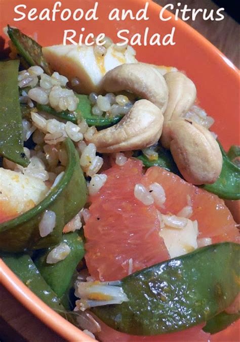 How many calories are in citrus rice salad - calories, carbs, nutrition