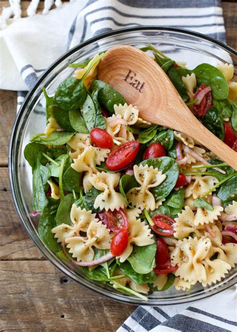 How many calories are in citrus spinach pasta salad (no nuts) - calories, carbs, nutrition