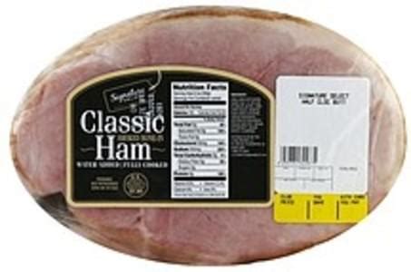 How many calories are in classic dinner ham - calories, carbs, nutrition