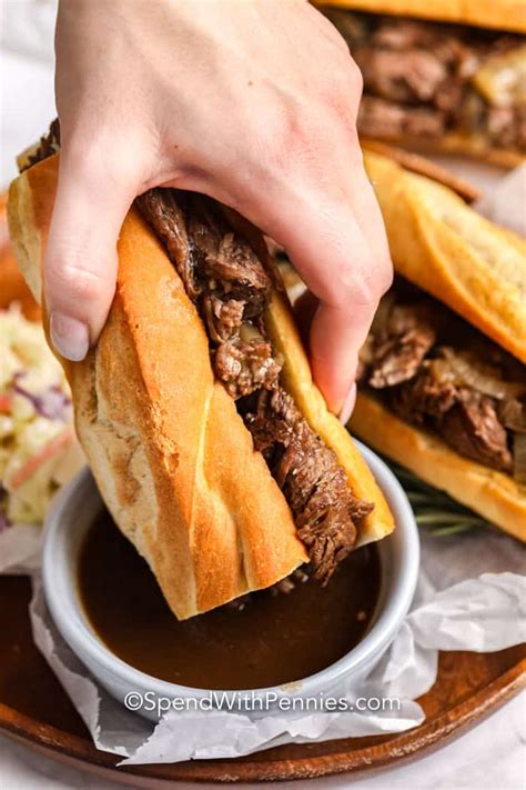 How many calories are in classic french dip sandwich - calories, carbs, nutrition