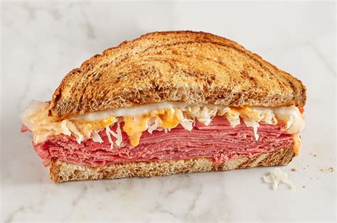 How many calories are in classic reuben sandwich - calories, carbs, nutrition