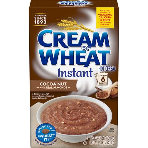 How many calories are in cocoa wheats - calories, carbs, nutrition