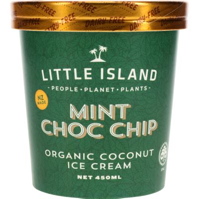 How many calories are in coconut mint chip - calories, carbs, nutrition