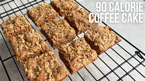 How many calories are in coffee cake - calories, carbs, nutrition