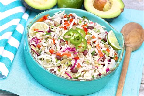 How many calories are in confetti slaw - calories, carbs, nutrition