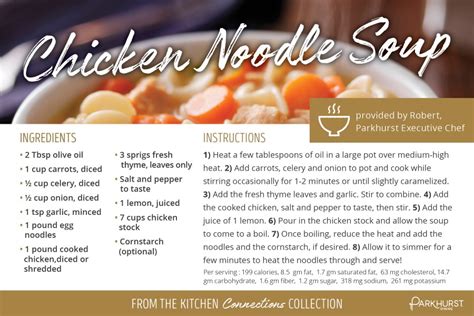 How many calories are in connections chicken noodle soup - calories, carbs, nutrition