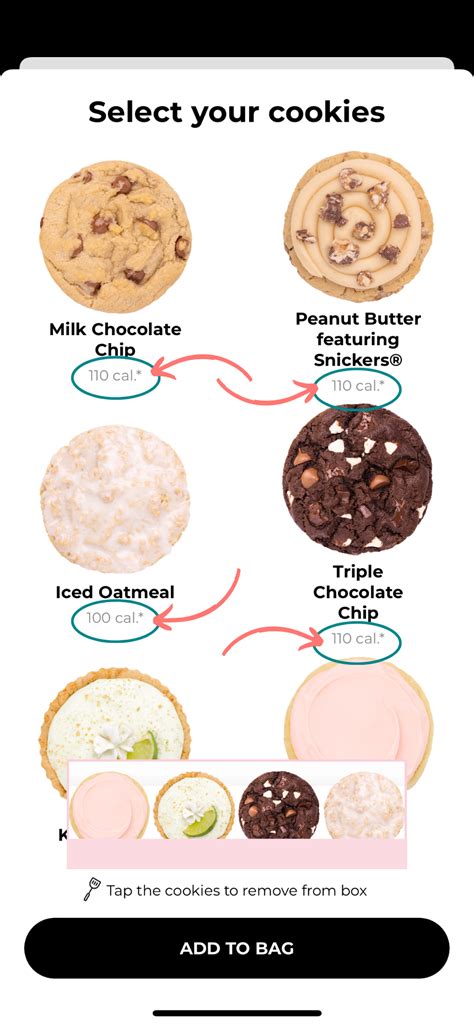 How many calories are in cookie crumble - calories, carbs, nutrition