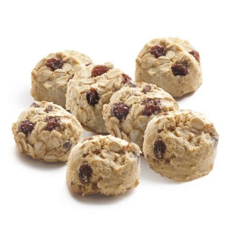 How many calories are in cookie dough oatmeal raisin 1.33 oz 2 ea - calories, carbs, nutrition