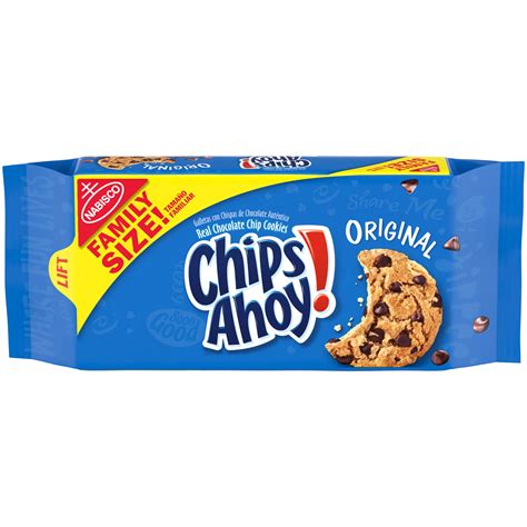 How many calories are in cookies, chips ahoy, mini, nabisco - calories, carbs, nutrition