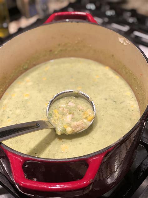 How many calories are in corn and roasted poblano tortilla soup - calories, carbs, nutrition