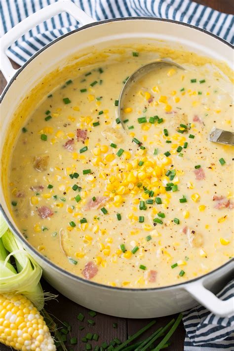 How many calories are in corn chowder soup - calories, carbs, nutrition