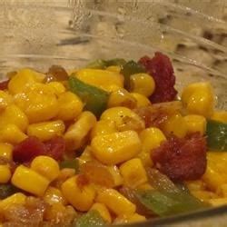 How many calories are in corn o'brien with peppers - calories, carbs, nutrition