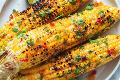 How many calories are in corn with chili-lime butter - calories, carbs, nutrition