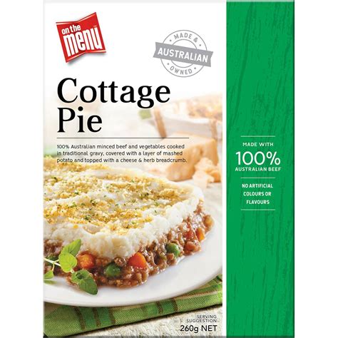 How many calories are in cottage pie for 1 - calories, carbs, nutrition