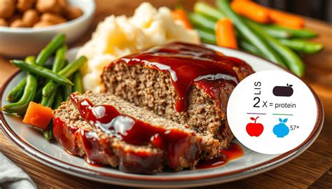 How many calories are in country meat loaf - calories, carbs, nutrition