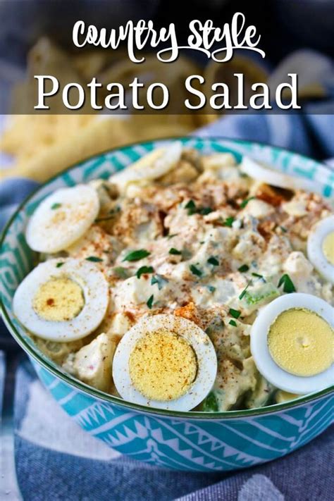 How many calories are in country style potato salad - calories, carbs, nutrition