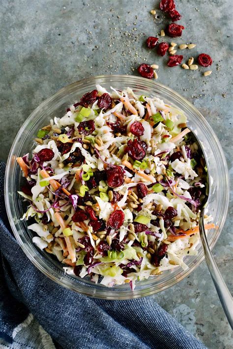 How many calories are in cranberry coleslaw (21070.0) - calories, carbs, nutrition