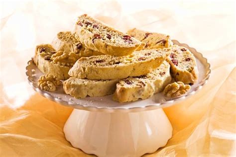 How many calories are in cranberry walnut biscotti - calories, carbs, nutrition