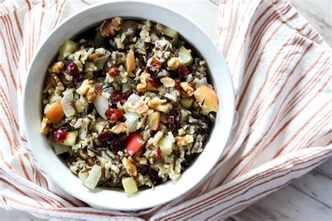 How many calories are in cranberry walnut wild rice - calories, carbs, nutrition