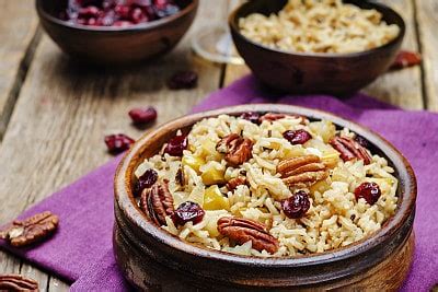 How many calories are in cranberry-pecan mixed grains - calories, carbs, nutrition