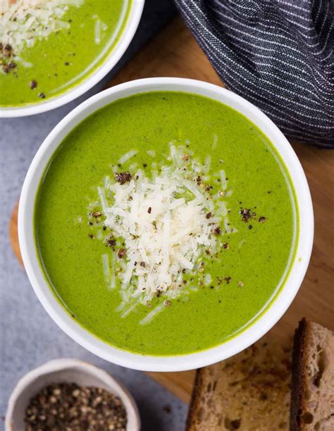 How many calories are in cream of spinach soup - calories, carbs, nutrition