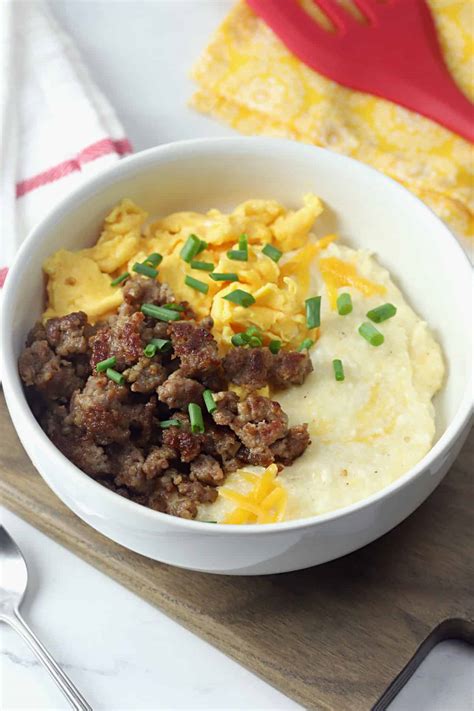 How many calories are in creamy breakfast grits - calories, carbs, nutrition