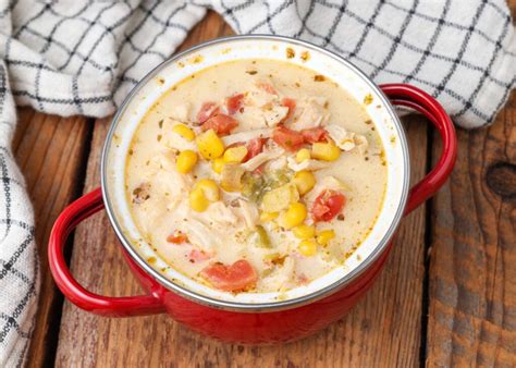 How many calories are in creamy chicken corn soup - calories, carbs, nutrition