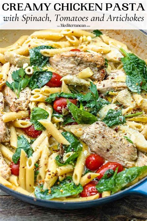 How many calories are in creamy chicken pasta - calories, carbs, nutrition