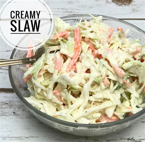 How many calories are in creamy cole slaw - calories, carbs, nutrition