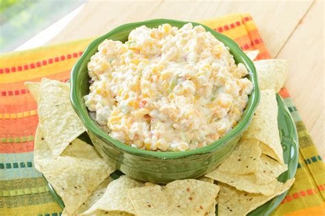 How many calories are in creamy corn dip - calories, carbs, nutrition