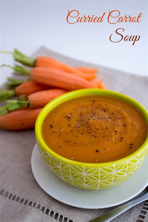 How many calories are in creamy curried carrot soup 8 oz - calories, carbs, nutrition