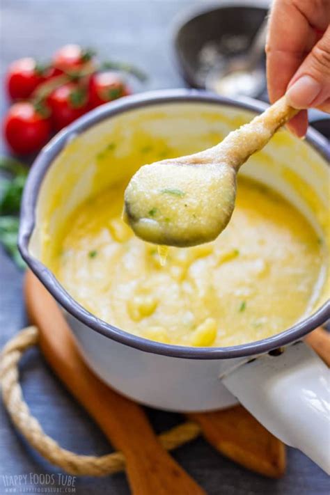 How many calories are in creamy polenta - calories, carbs, nutrition