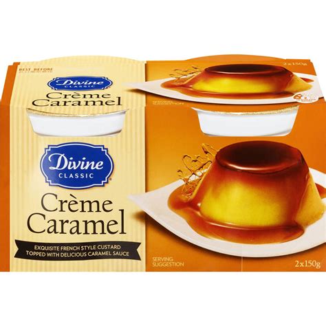 How many calories are in creme caramel - calories, carbs, nutrition