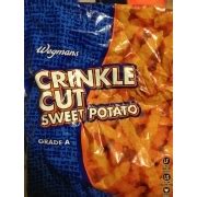 How many calories are in crinkle cut sweet potatoes - calories, carbs, nutrition